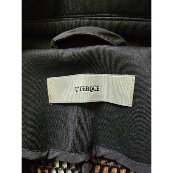 UTERQUE Cinch Waist Mesh Jacket SZ M - Picture 6 of 7